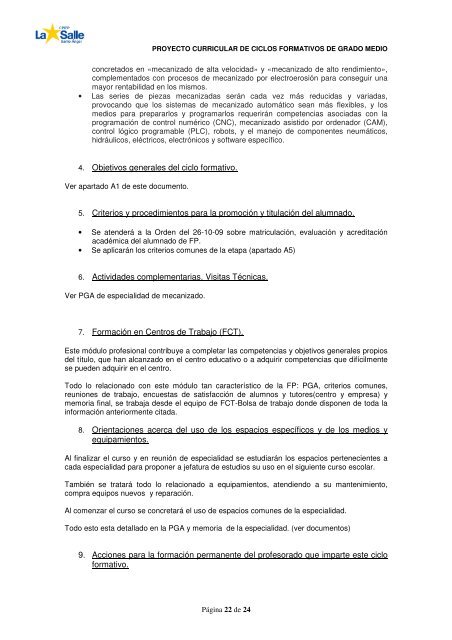 proyecto curricular ciclos formativos de grado medio