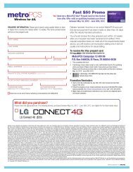 Fast $50 Promo - MetroPCS