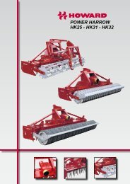 POWER HARROW HK25 - HK31 - HK32 - Kongskilde