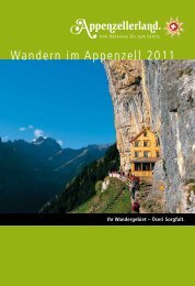Wandern im Appenzell 2011 - Familie David