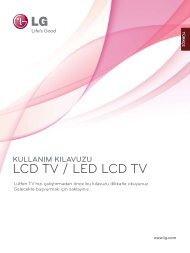 televizyon izlenmesi / program kontrolü - Lg Yetkili Servisi