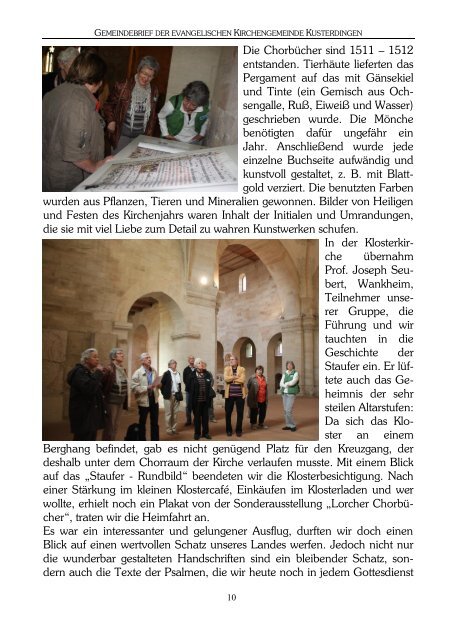 Gemeindebrief 12/2012 - Evangelische Kirchengemeinde ...