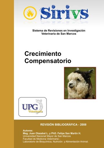 Crecimiento Compensatorio - Facultad de Medicina Veterinaria ...