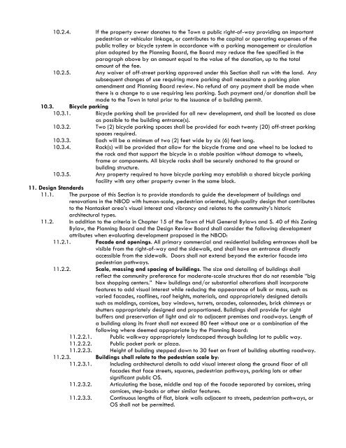 Article X: Nantasket Beach Overlay District - Town of Hull