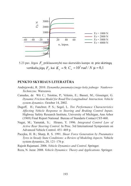 transporto priemoniÃ…Â³ dinamika - Vilniaus Gedimino technikos ...