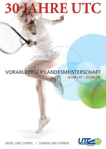 Turnier BroschÃ¼re - Tennisturnier.at