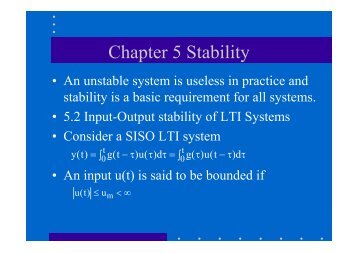 6 Controllability and observability