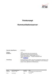 Feinkonzept Kommunikationsserver V_1_2_9 - Gkv-ag.de