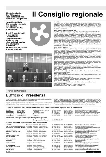 Novembre-Dicembre 2006 - Ordine dei Giornalisti