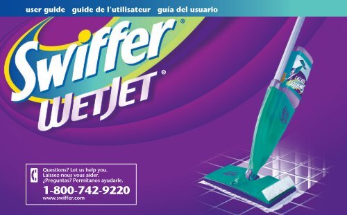 Swiffer Trousse de départ de nettoyage de plancher tout usage