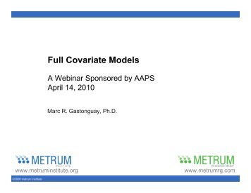 Full Covariate Models