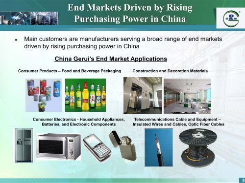 å¹»ç¯ç 1 - China Gerui Advanced Materials Group