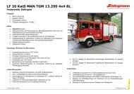 LF 20 KatS MAN TGM 13.290 4x4 BL - Schlingmann