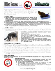 Litter Boxes - Worms and Germs Blog