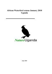 WFC Jan 2010 - Nature Uganda