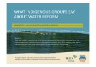 3.2 What Indigenous groups say about water reform.pdf - TRaCK ...