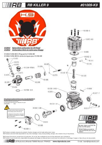 #01009-K9 RB KILLER 9 - CML Distribution