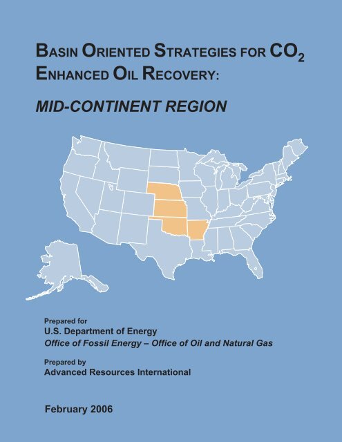 Mid Continent Spring MID-CONTINENT REGION - Advanced Resources International, Inc.
