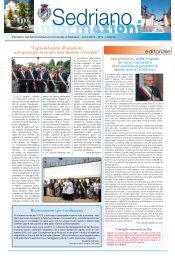 editoriale - Comune di Sedriano