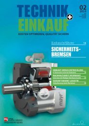 Ausgabe 2 /2013 - technik + EINKAUF