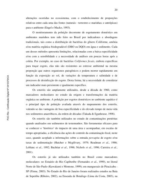 LÃ­via Gebara Muraro Serrate Cordeiro EsterÃ³is ... - NIMA - PUC-Rio