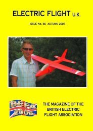 ELECTRIC FLIGHT U.K. - British Electric Flight Association - Ef-uk.net