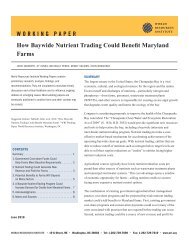 How Nutrient Trading - World Resources Institute