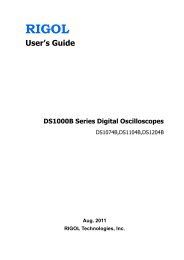 DS1000BSeries User 's Guide