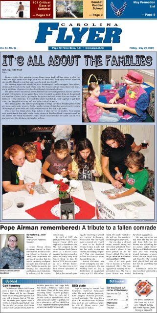 Pope Airman remembered - Pope Field - Home