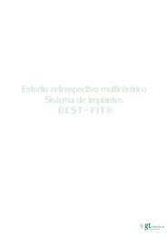 Estudo Retrospectivo sobre los Implantes BEST-FIT II - gt medical