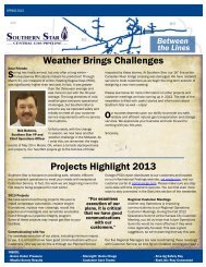 Southern Star's 2013 Summer Newsletter 