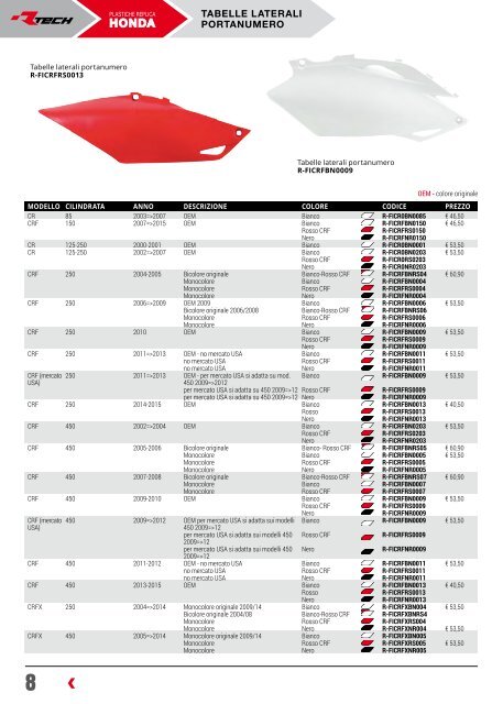 Rtech CATALOGO