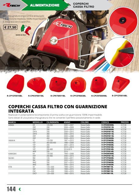 Rtech CATALOGO