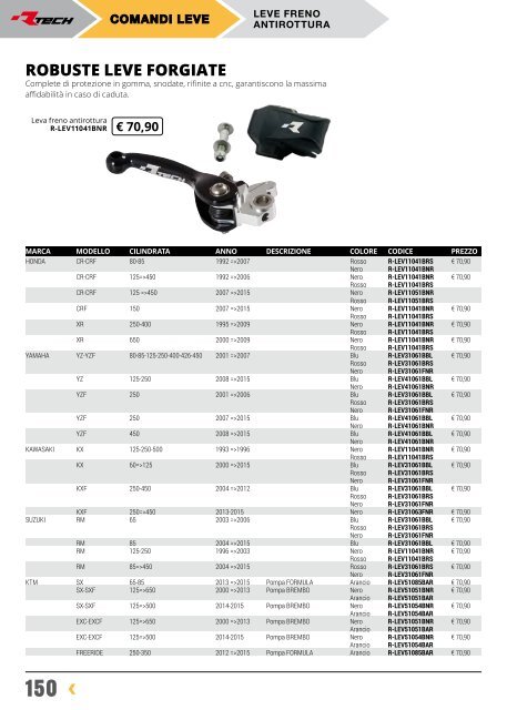 Rtech CATALOGO