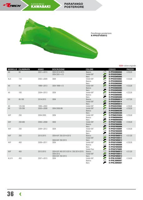 Rtech CATALOGO