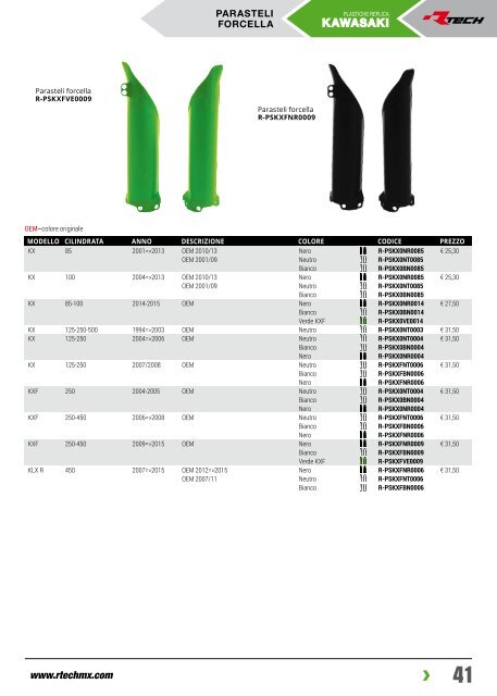 Rtech CATALOGO