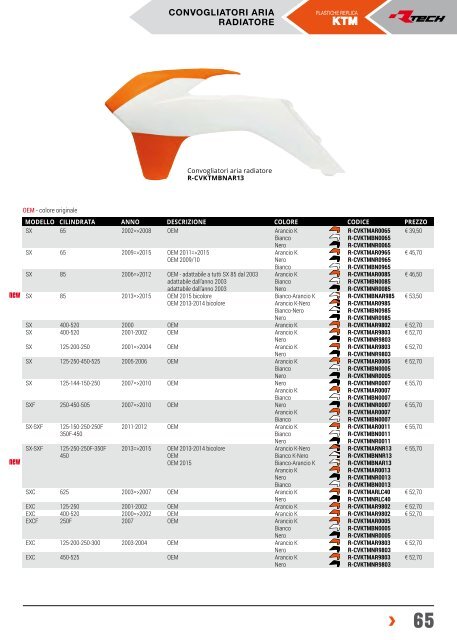 Rtech CATALOGO