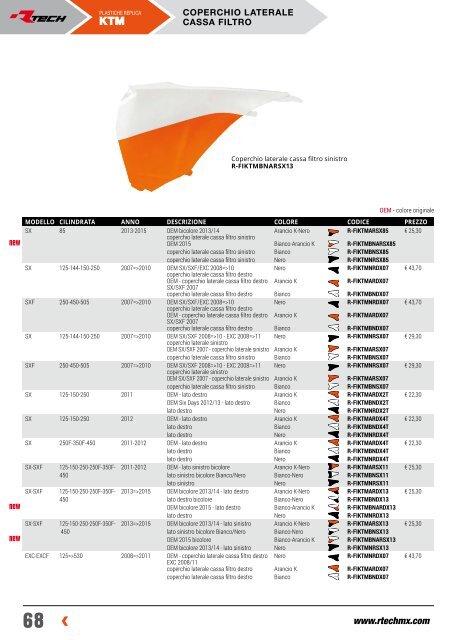 Rtech CATALOGO