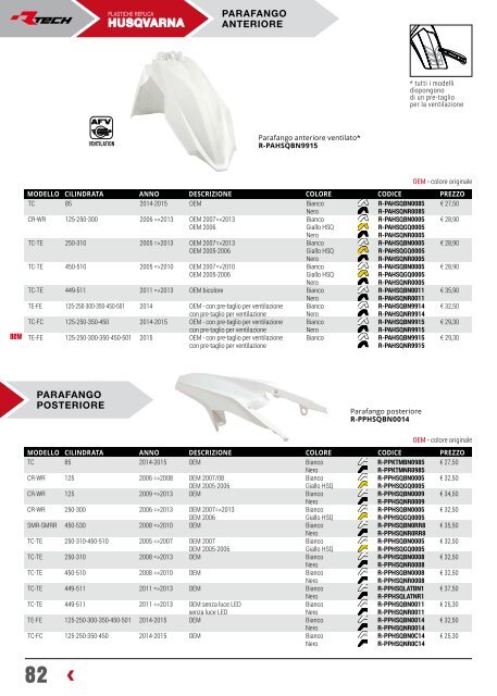 Rtech CATALOGO