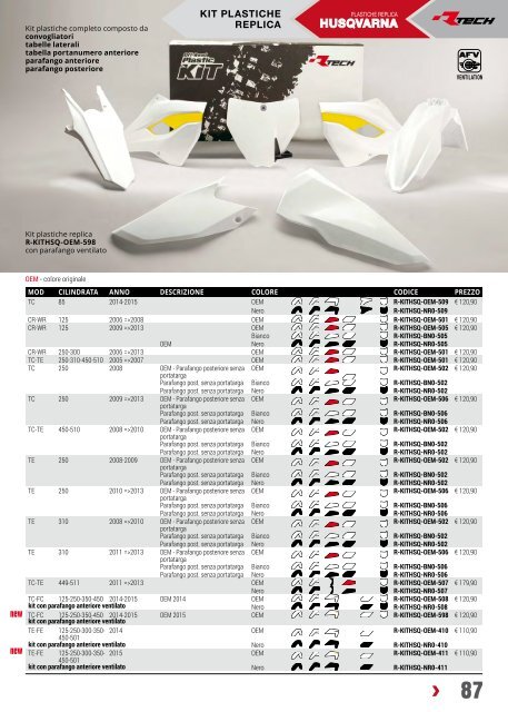 Rtech CATALOGO