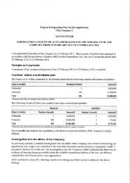 Frigrite Refrigeration Pty Ltd (In Liquidation) ('the ... - KordaMentha