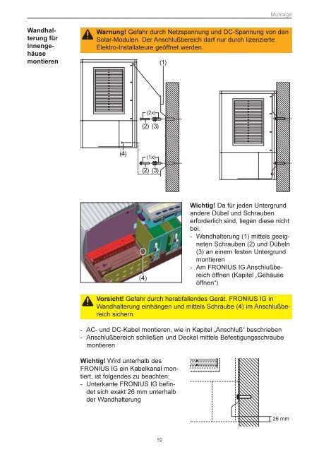 FRONIUS IG - Photovoltaik