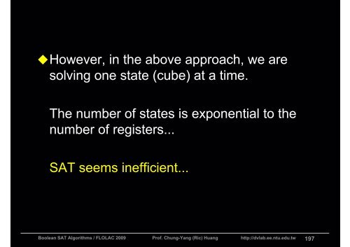 Boolean Satisfiability (SAT) Algorithms