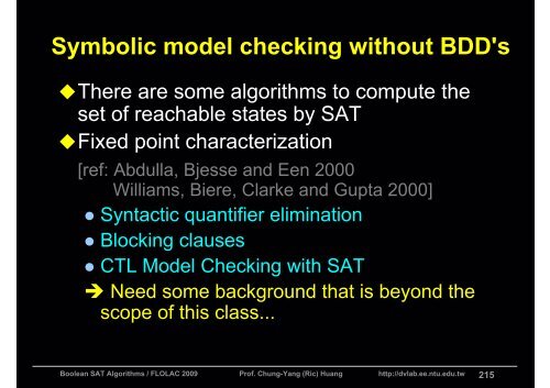 Boolean Satisfiability (SAT) Algorithms