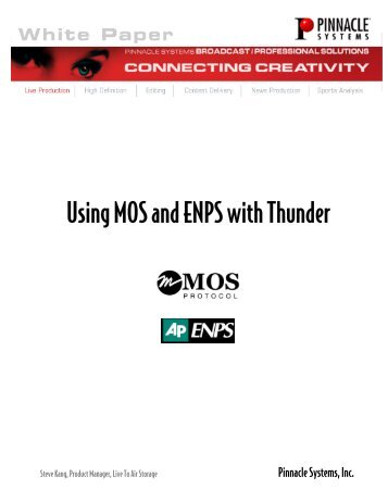 Using MOS and ENPS with Thunder Rev C.pdf - Avid