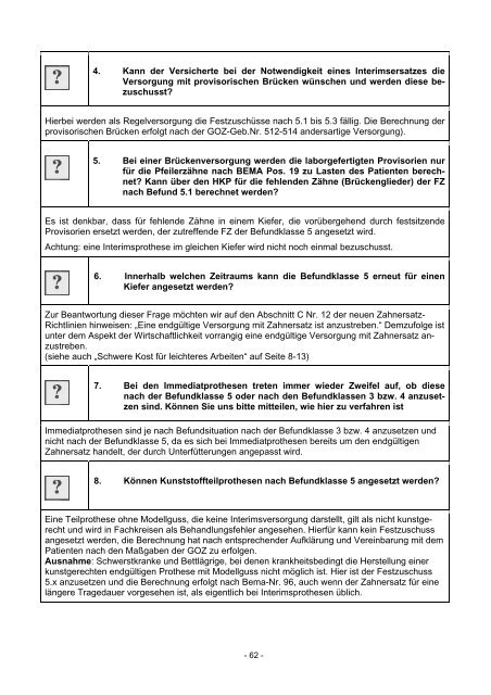 festzuschüsse zahnersatz - Kassenzahnärztliche Vereinigung Land ...