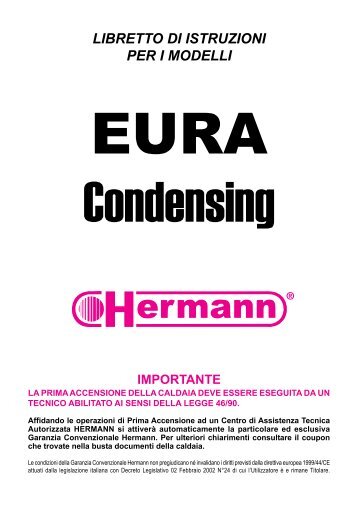 EURA Condensing - Certificazione energetica edifici