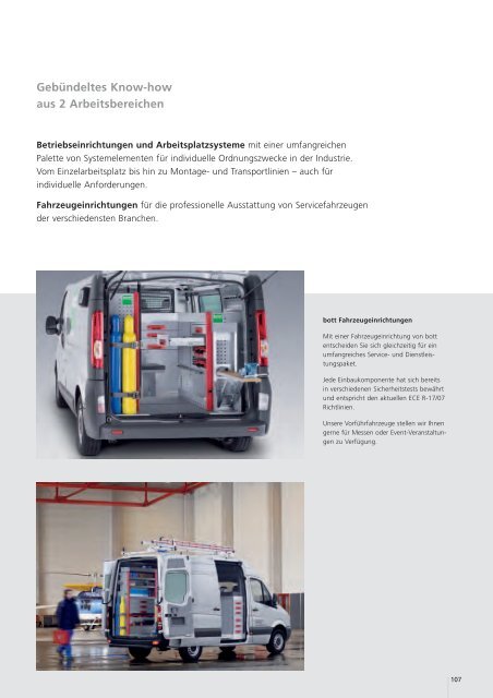 bott vario - Schneider Fahrzeugeinrichtungs GmbH