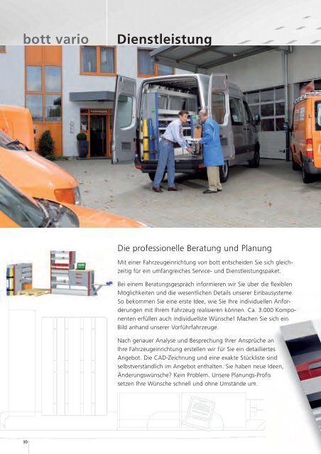 bott vario - Schneider Fahrzeugeinrichtungs GmbH