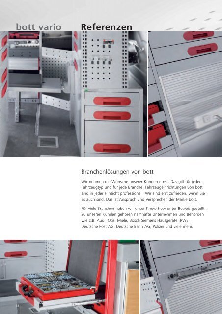 bott vario - Schneider Fahrzeugeinrichtungs GmbH